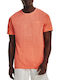 Under Armour Seamless Stride Herren Sport T-Shirt Kurzarm Orange