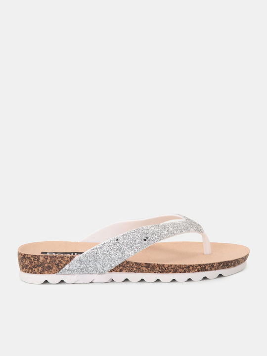 Sandale Casual Damă Argintiu K23-308-H78-Argintiu