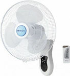 Orbegozo Ventilator de perete 45W Diametru 40cm