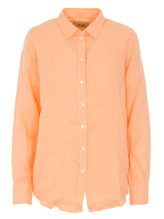 Women's Monochrome Long Sleeve Shirt Coral Reef