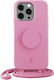 Just Elegance PopGrip Back Cover Silicone Pink (iPhone 13 Pro Max)