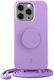 Just Elegance PopGrip Back Cover Σιλικόνης Lavender (iPhone 14 Pro Max)