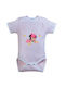 Disney Baby Bodysuit Underwear Short-Sleeved Pink