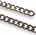 Chain Bag Chain with Silver Thread