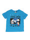 Kinder-T-Shirt Blau EV1189
