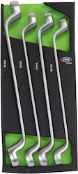 JBM Set 4 Double Polygon Wrench Bent 15156