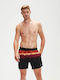 Men's Swimwear Shorts Red Striped
