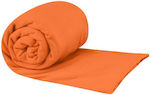 Sea to Summit Pocket Towel Towel Face Microfiber Orange 100x50cm.