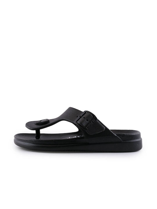 B-Soft 6195-23 Women's Flip Flops Black