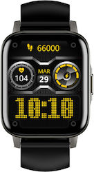 Egoboo M5 Smartwatch mit Pulsmesser (Schwarz)