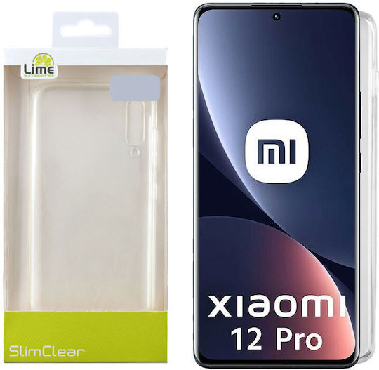 Lime Slimclear Camera Guard Back Cover Silicon Transparent (Xiaomi 12 Pro)