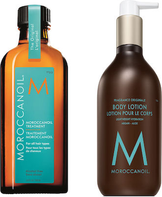 Moroccanoil Dream Duo Treatment Light Lotion Pour Le Corps 360ml & Traitement Light 100ml Σετ Περιποίησης για Λιπαρές Επιδερμίδες