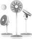 Cecotec EnergySilence 2600 Sunflower Modular Fan 22W Fan Diameter 13cm With Remote Control White