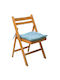 Viopros Garden Chair Cushion Turquoise 40x40cm