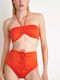 Bikini Slip High Waist Orange