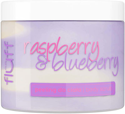 Fluff Scrub pentru corp Raspberry & Blueberry 160ml