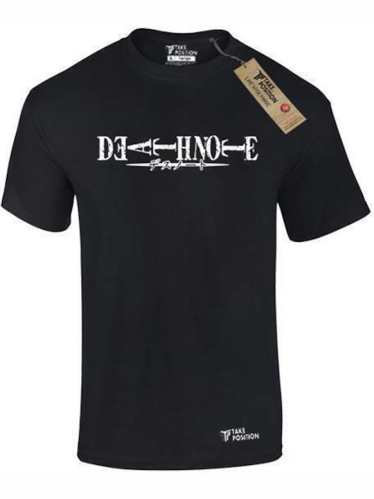 Takeposition T-shirt Death Note σε Μαύρο χρώμα