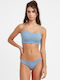 RVCA BEAU CHEEKY BIKINI BOTTOM BLUE