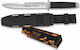Tokisu CNC Messer Schwarz mit Scheide