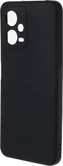 Senso Liquid Back Cover Σιλικόνης Μαύρο (Redmi Note 12 Pro 5G)