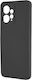 Senso Liquid Back Cover Σιλικόνης Μαύρο (Redmi Note 12 4G)