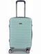 Playbags Valiză De Călătorie De Cabină Tough Mentă Cu 4 Roți Înălțime 55 Cm