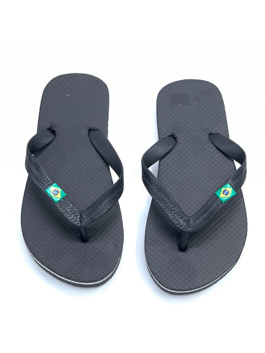 Jomix Παιδικές Σαγιονάρες Flip Flops Μαύρες