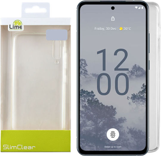 Lime Slimclear Back Cover Σιλικόνης Διάφανο (Nokia X30 5G)