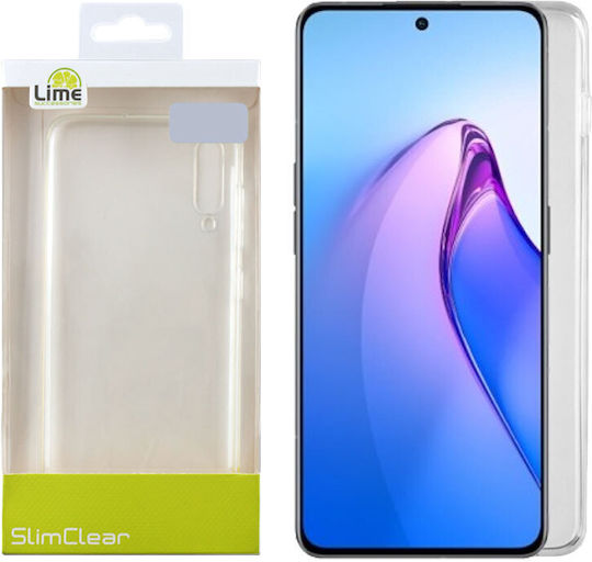 Lime Slimclear Umschlag Rückseite Silikon Transparent (Oppo Reno8 Pro 5G /Reno8 Pro Plus 5G)
