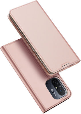 Dux Ducis Skin Pro Synthetic Leather Book Pink (Redmi 12C)