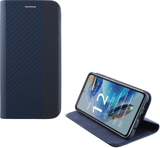 Idol 1991 Anti-rfid Book Synthetic Leather Blue (Redmi Note 12 Pro 5G)