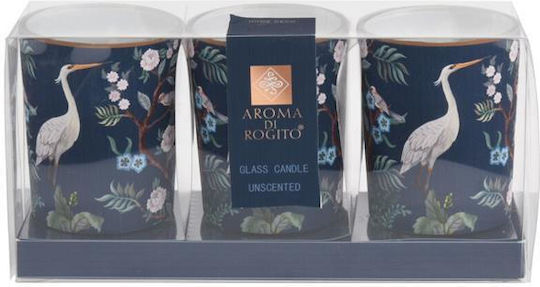Next Aromatic Candle in Blue Jar 5.2x6.3cm 3 Pieces