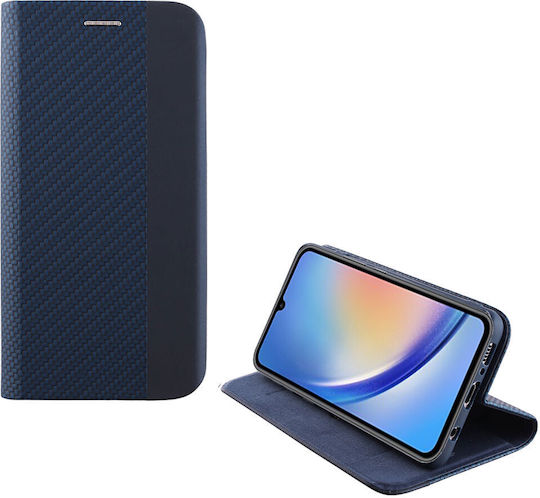 Idol 1991 Anti-rfid Book Δερματίνης Μπλε (Galaxy A34)