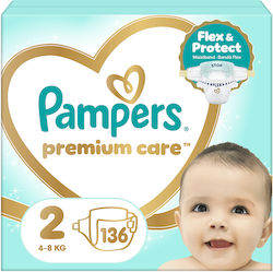 Pampers Klebeband-Windeln Premium Care Nr. 2 fü...