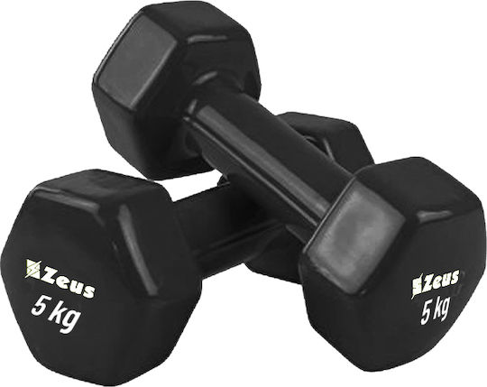 Zeus Βαράκι Εξάγωνο Βινυλίου 1 x 5kg