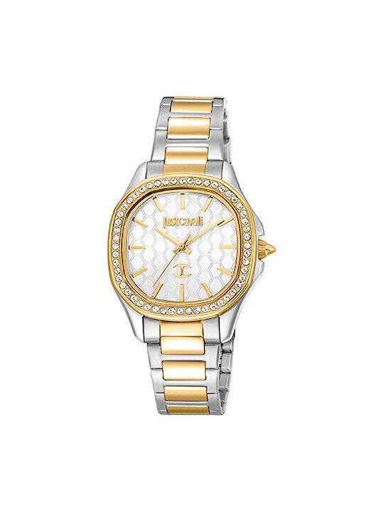 Just Cavalli Uhr mit Metallarmband