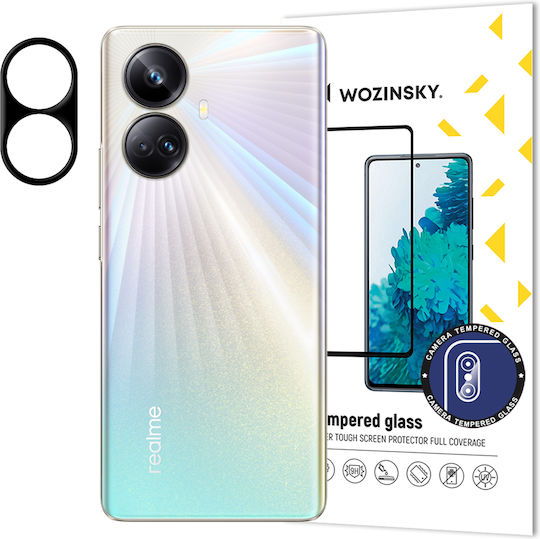 Wozinsky Full Camera Protection Tempered Glass Black for the Realme 10 Pro+