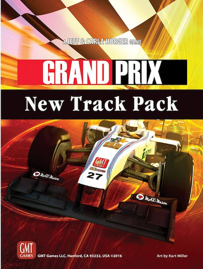Game Expansion Grand Prix - New Track Pack for 2-10 Players 14+ Years Old (EN) GMT Games