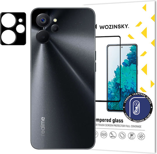 Wozinsky Full Camera Protection Tempered Glass Black for the Realme 10 5G