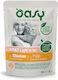 Oasy Adult Light In Fat Wet Food for Adult Cats in Pouch with Chicken Diet 85gr