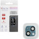 Volte-Tel Electroplating Camera Protection Metal Frame Blue for the iPhone 13 / 13 mini