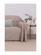 Naf Naf Four-Seater Sofa Throw Chenille 180x350cm Gray