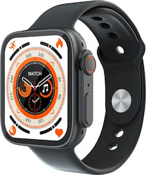 S8 Ultra Aluminium Smartwatch mit Pulsmesser (S...