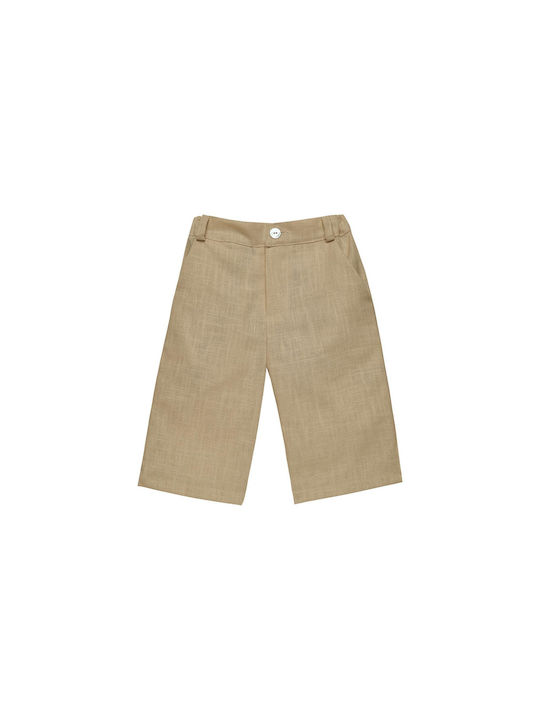 Two In A Castle Kids Shorts/Bermuda Fabric Beige