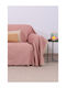 Naf Naf 358-21 Ριχτάρι Τετραθέσιου Καναπέ Chenille 180x350εκ. Powder