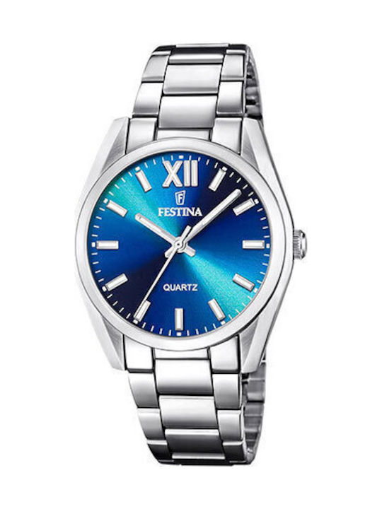 Festina Women's Watch with Silver Metal Bracelet