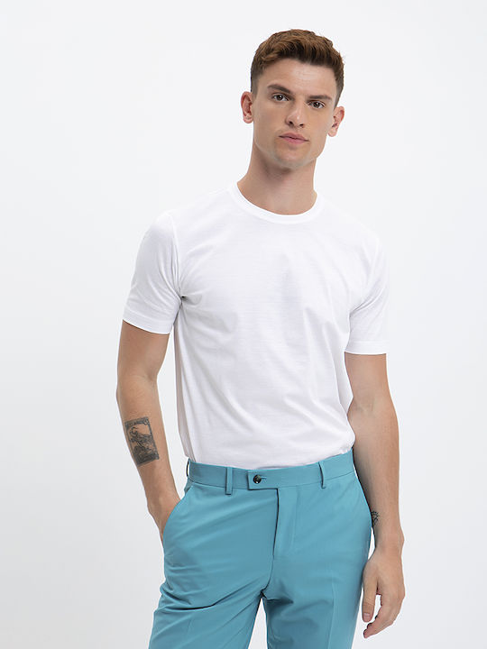 Μονόχρωμο Jersey T-shirt Modern Fit Kaiserhoff Λευκό