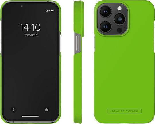iDeal Of Sweden Fashion Seamless Back Cover Plastic Magnetic Verde (iPhone 14 Pro Max)