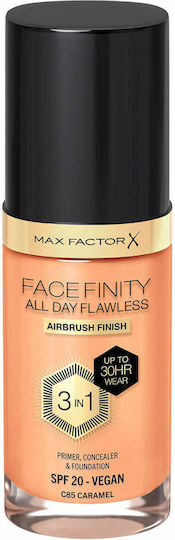 Max Factor Facefinity All Day Flawless Flüssig LSF20 C85 Caramel 30ml