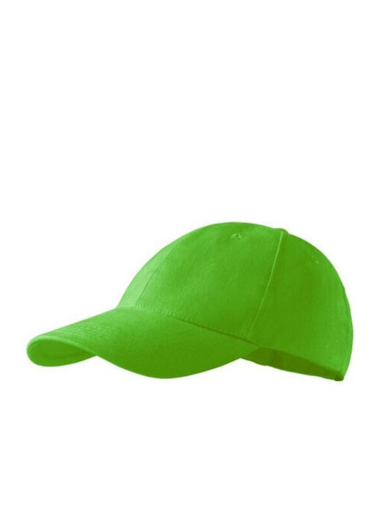 Malfini Παιδικό Καπέλο Jockey Υφασμάτινο Πράσινο